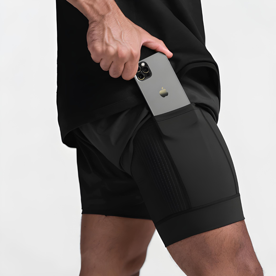 Ninja Fits™ 2'si 1 Arada Sporcu Şortu